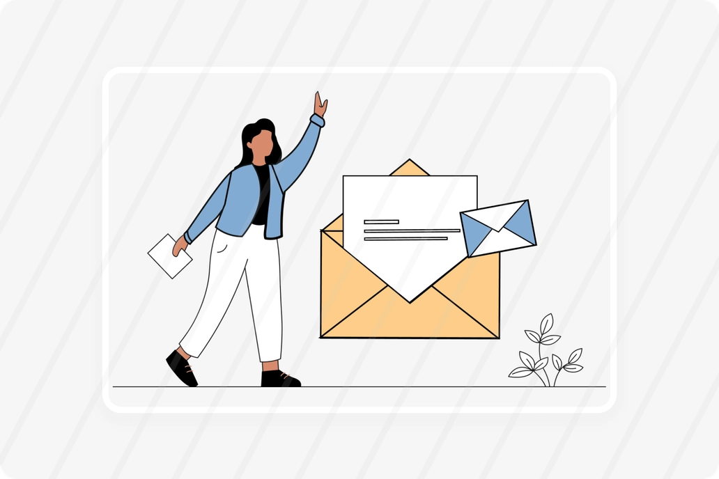 Email Marketing Campaign Concept Illustration