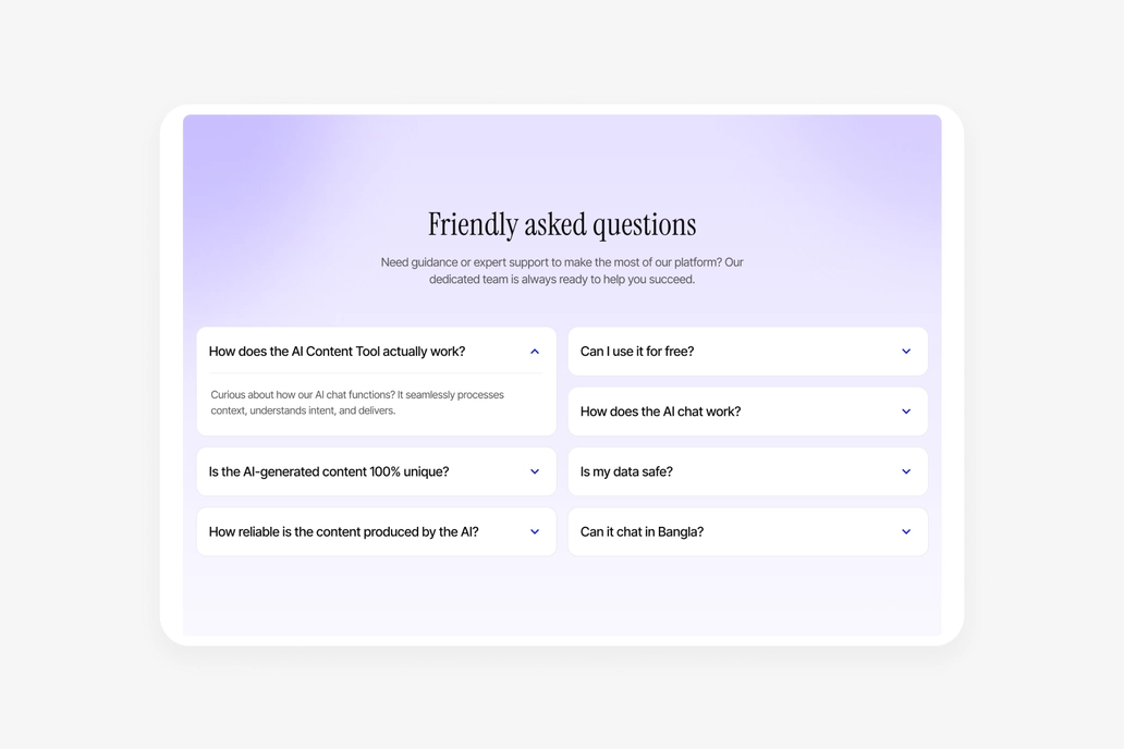 FAQ