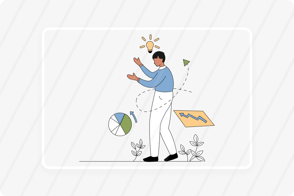 Growth Strategy System Concept Illustration