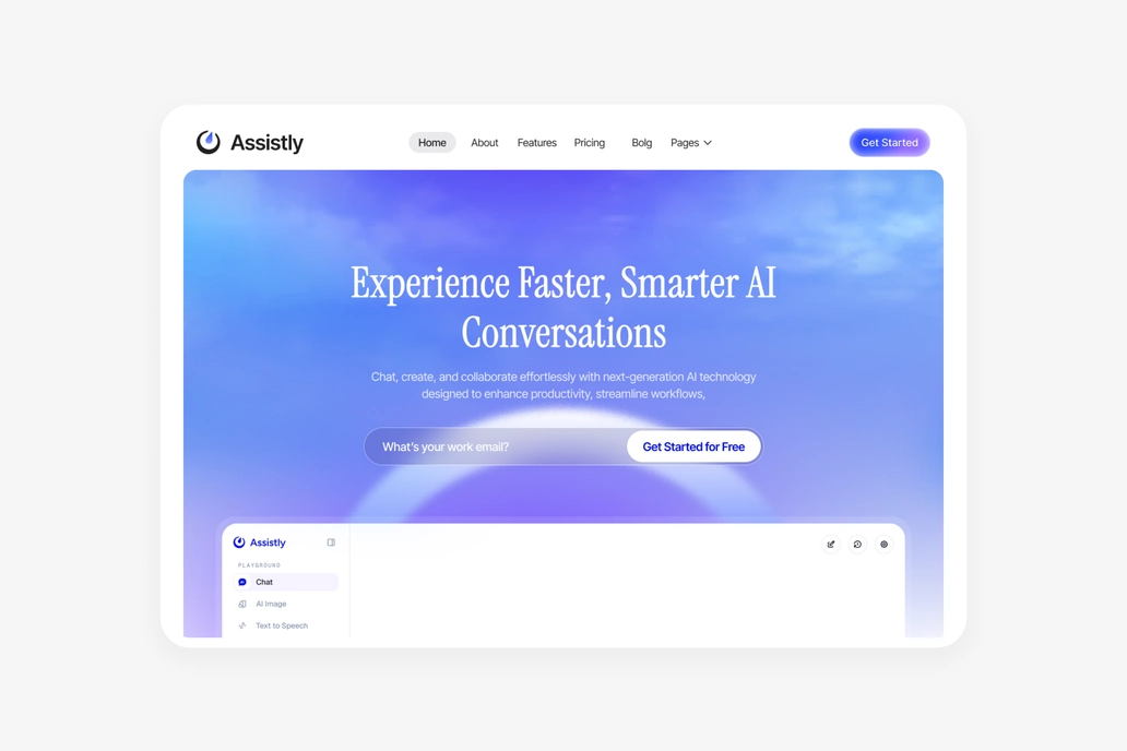 Ai Landing Page Hero