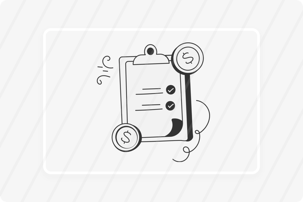 Invoice & Payment Processing Concept Illustration