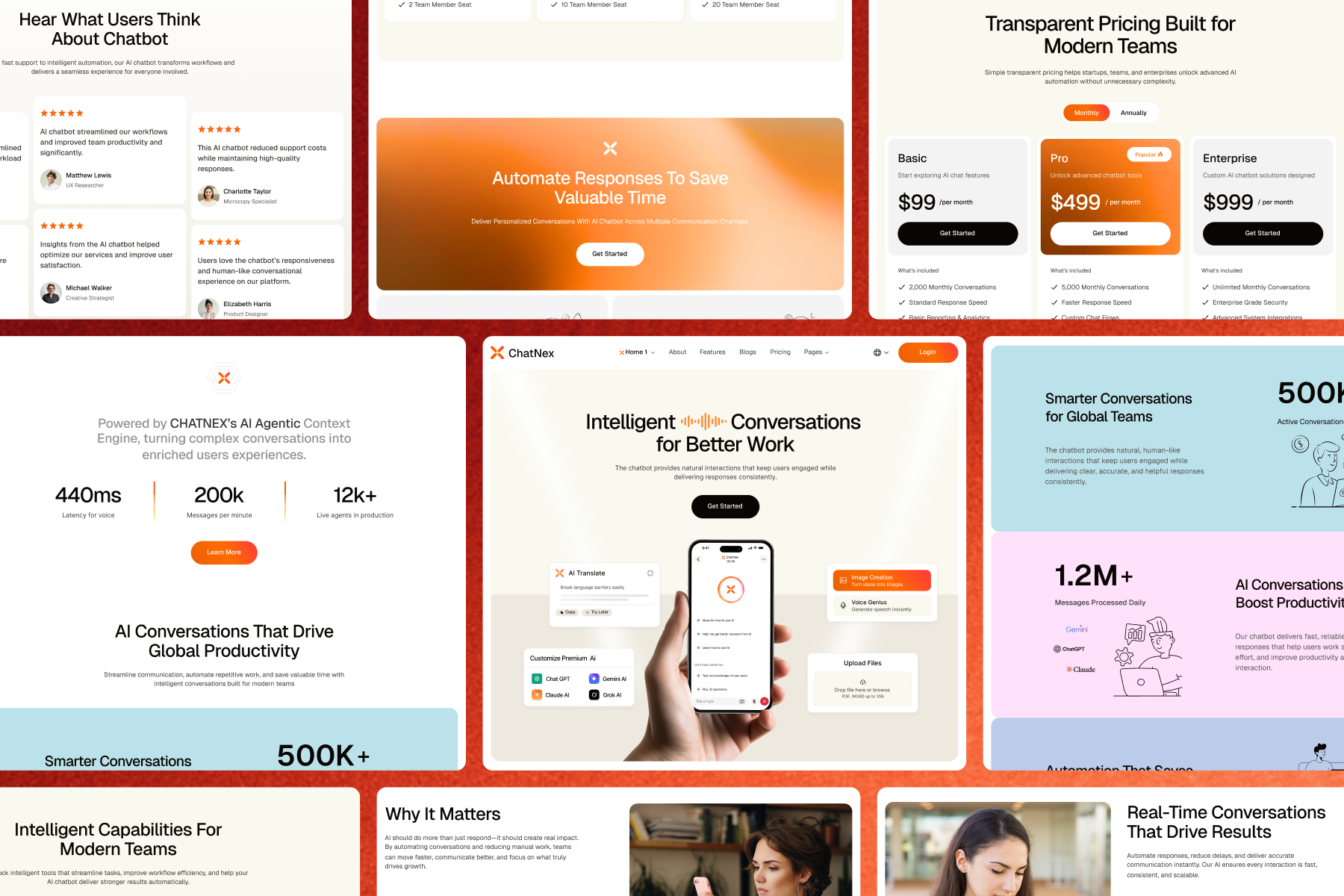 Chatnex-AI Chatbot Template thumbnail 2