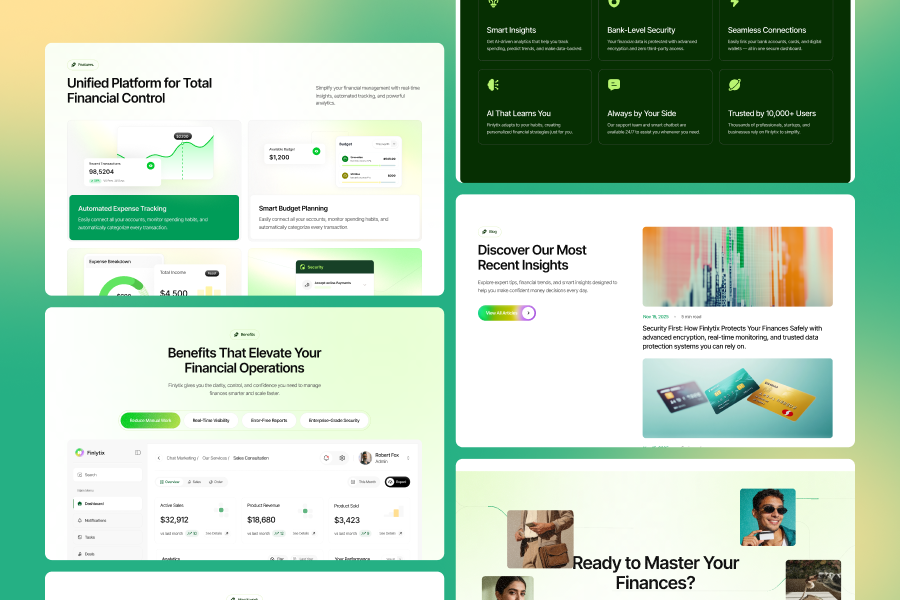 Finlytix Finance Template thumbnail 2