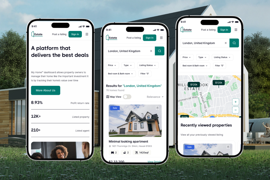 Estate-Real Estate Website Template thumbnail 2