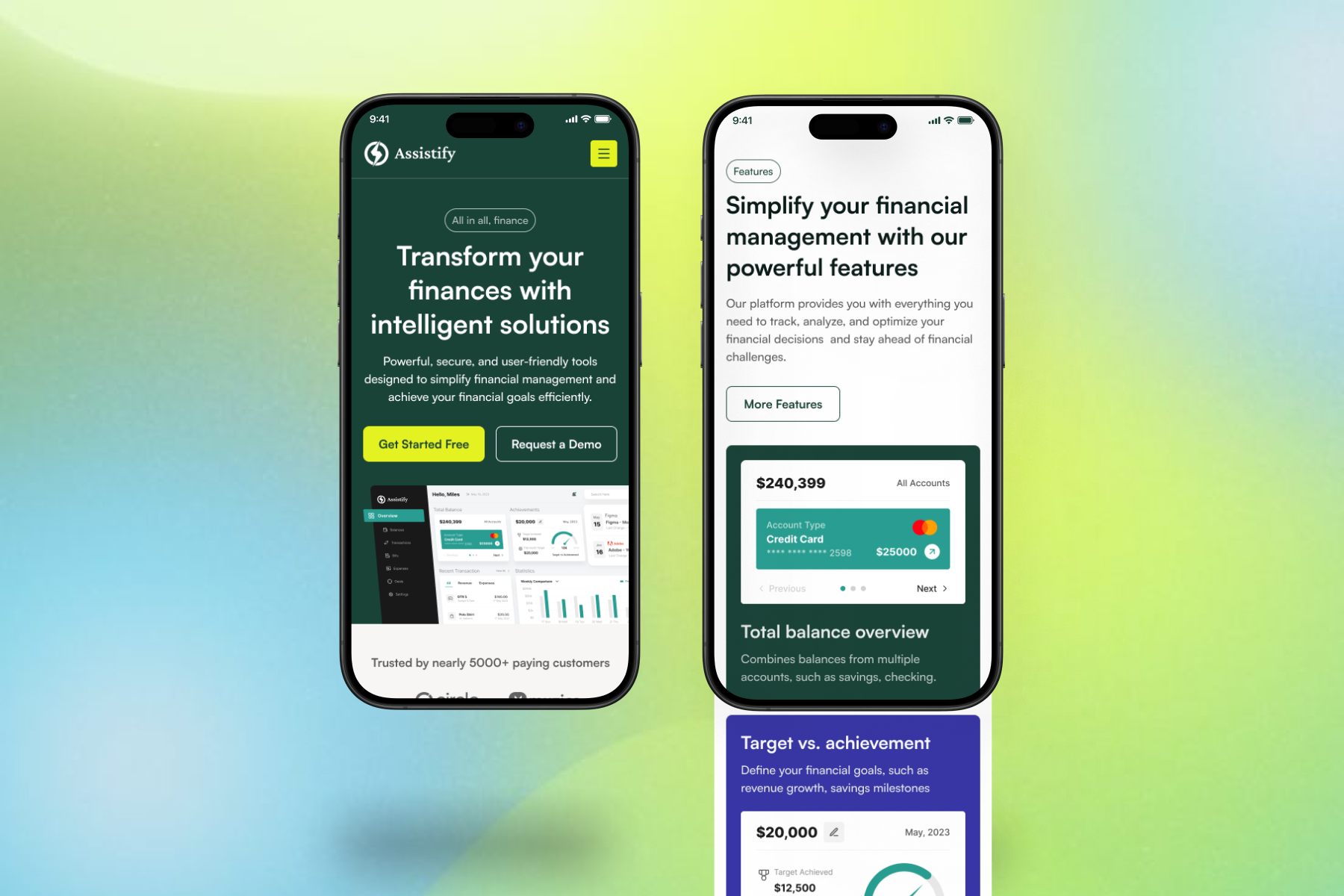Assitify - SaaS Template thumbnail 3