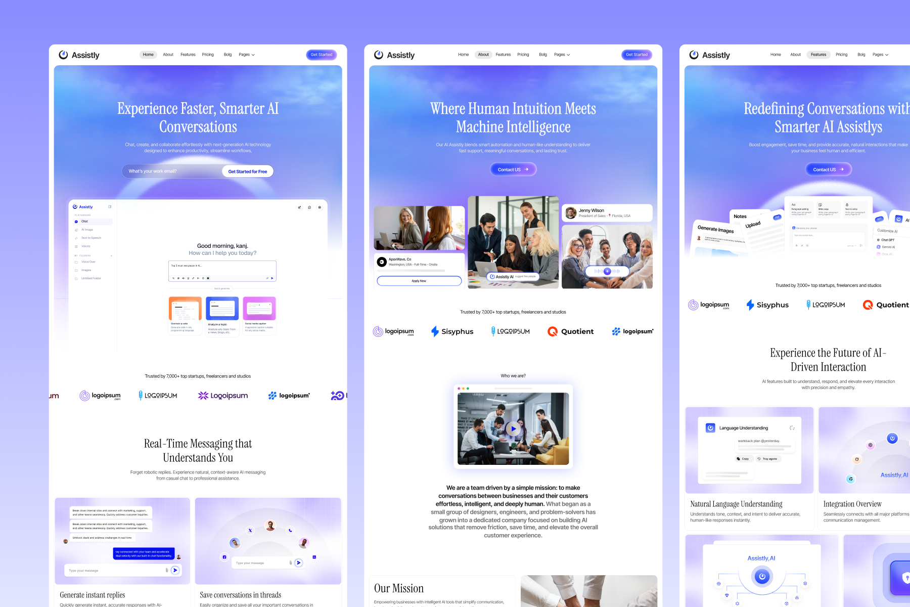 Assistly-AI Chatbot Template thumbnail 1