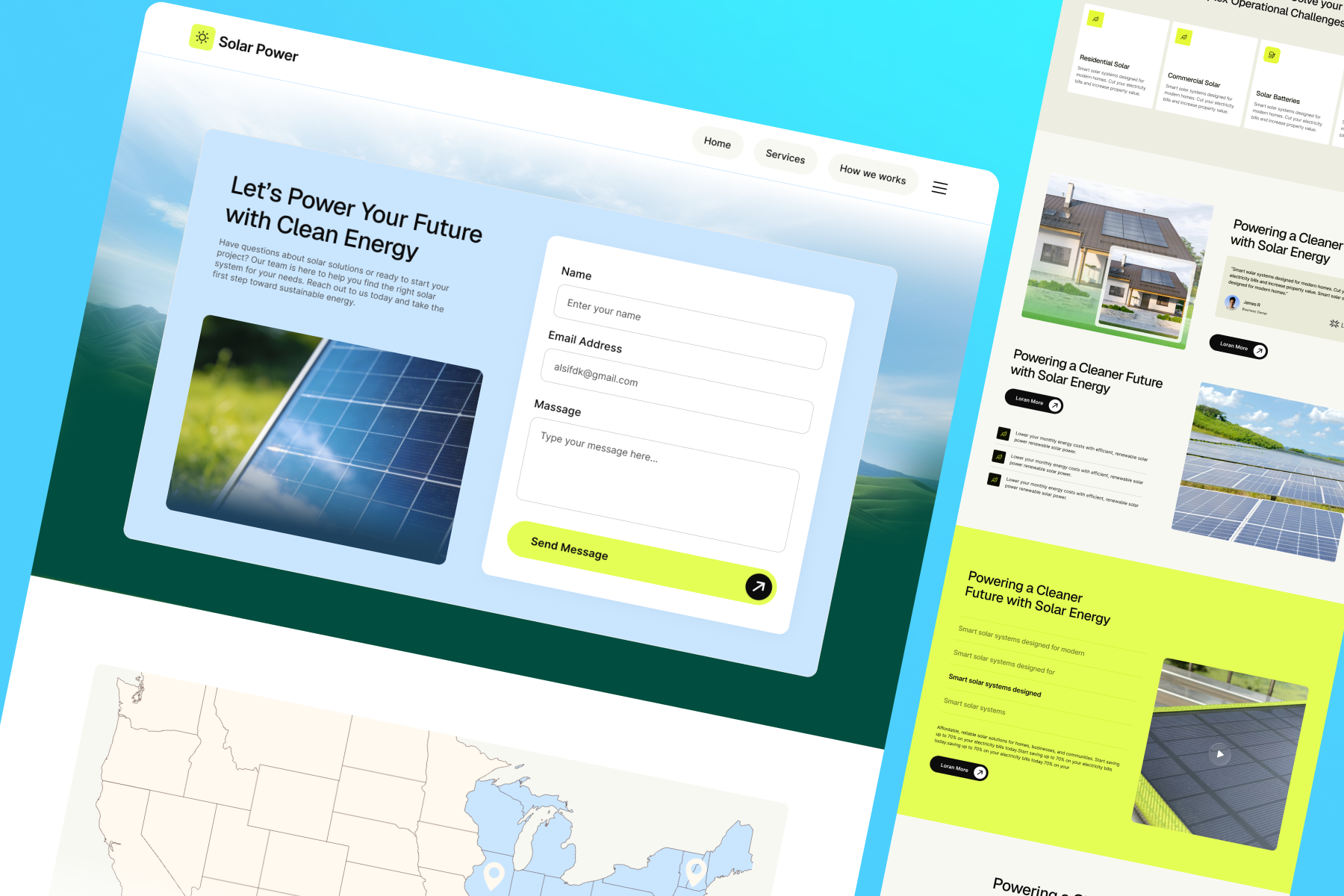 Solas-Solar Company Template thumbnail 3