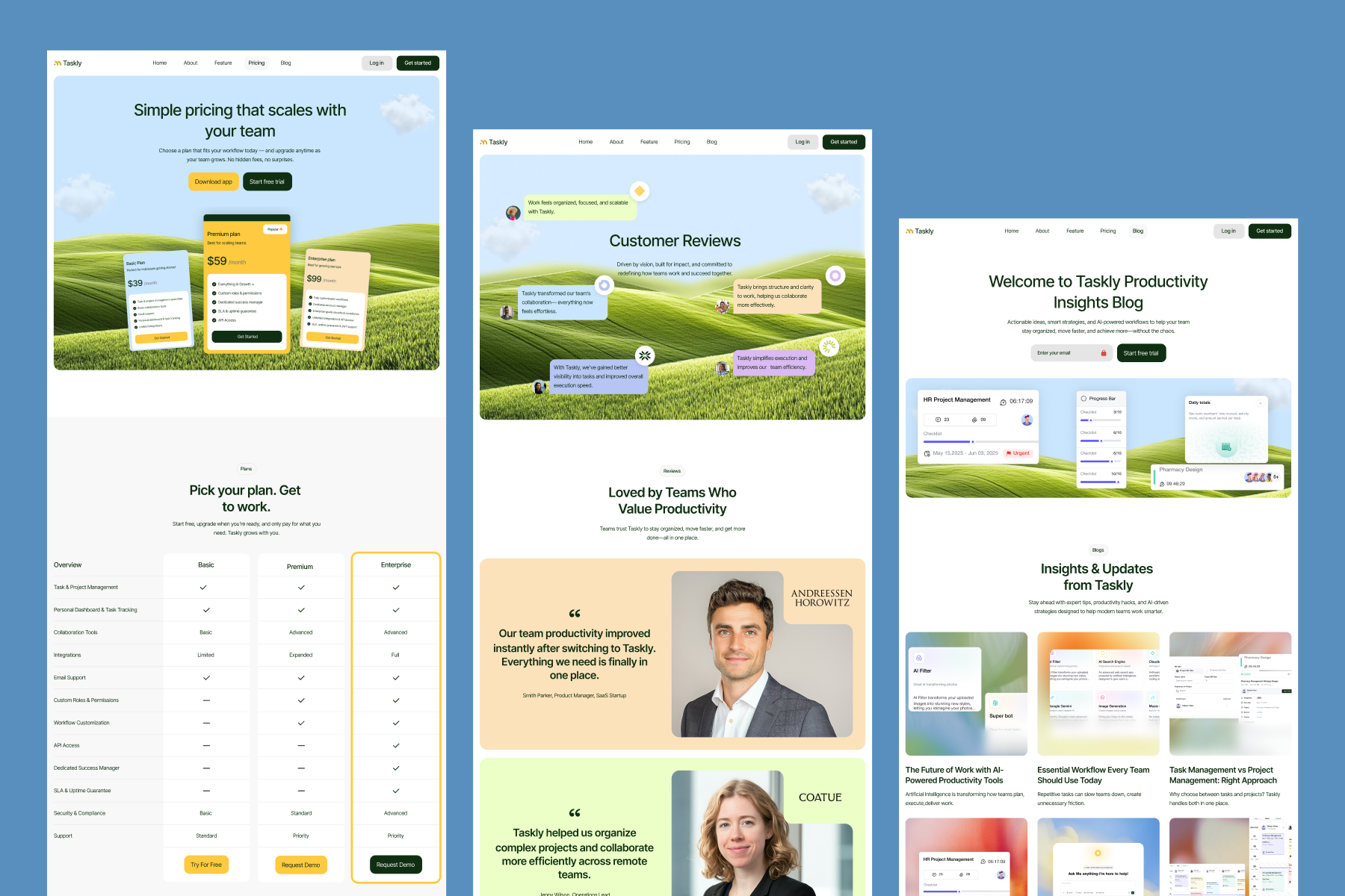 Taskly-Task Management Template thumbnail 2
