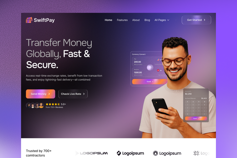 Swiftpay-Finance Template