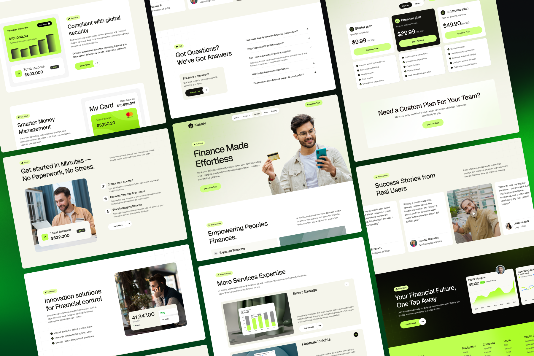 Kasly-Fintech Template thumbnail 2