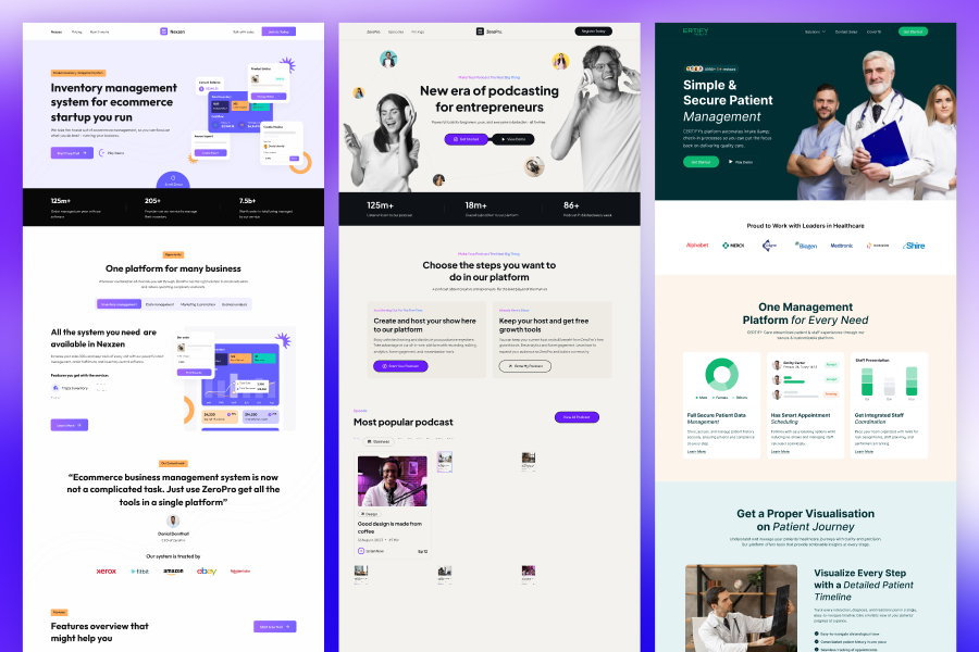SaaS Landing Bundle thumbnail 3